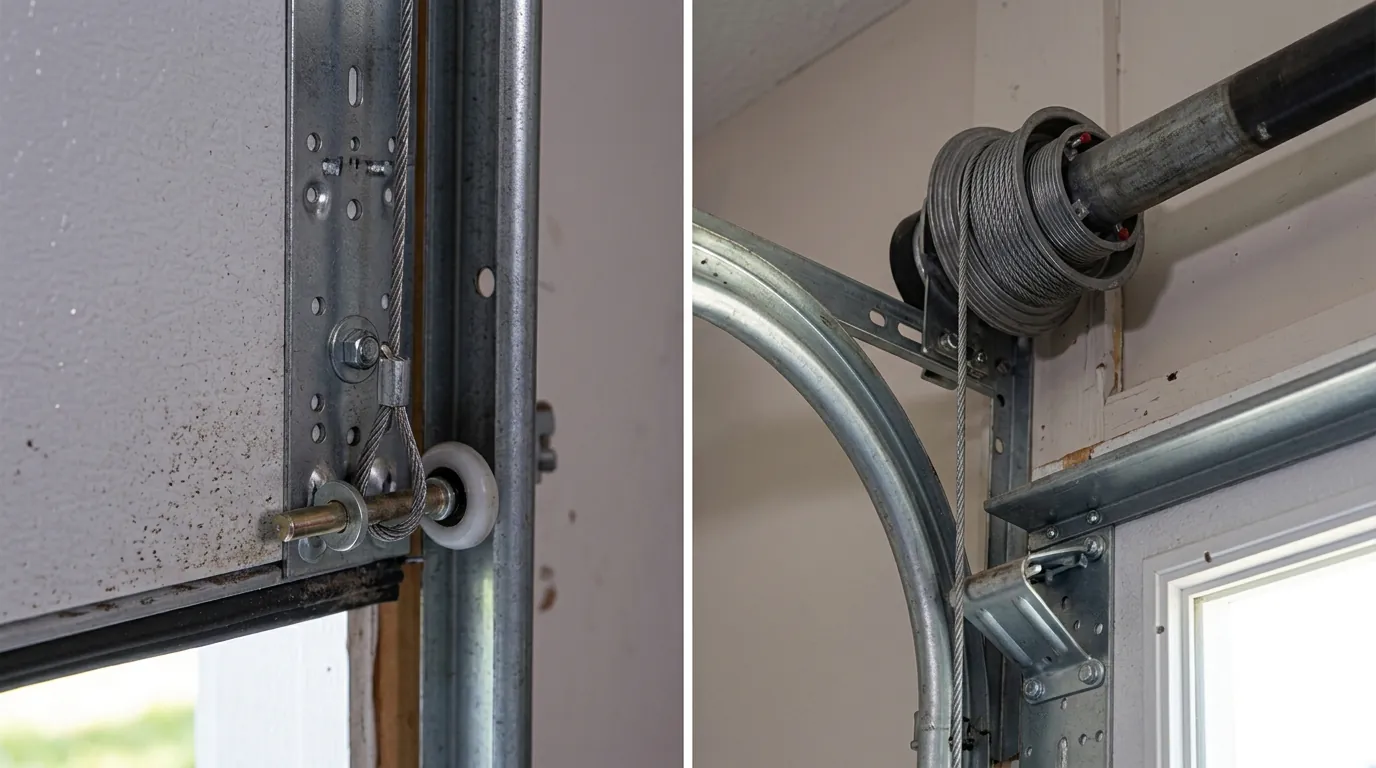 How to Repair Garage Door Cable