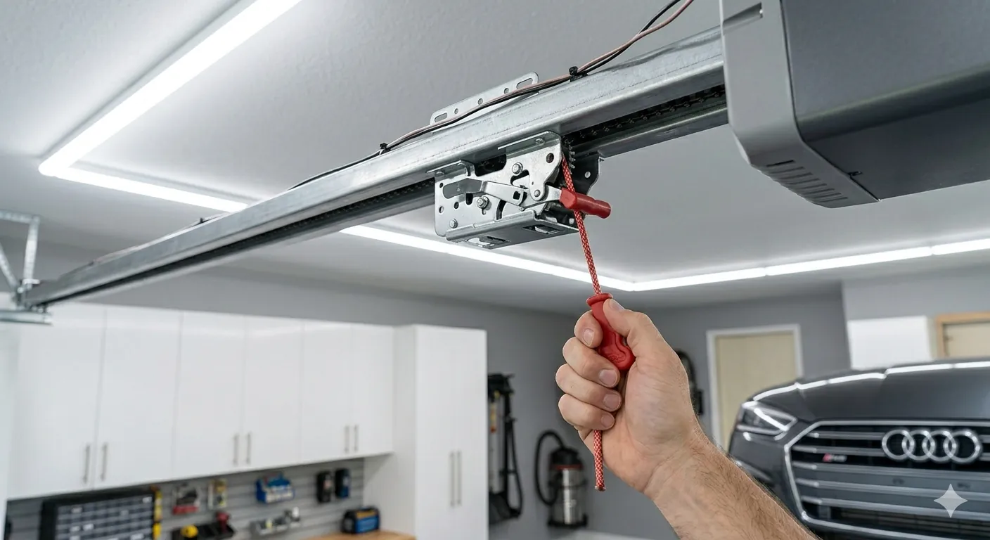 How Do You Close a Garage Door Manually